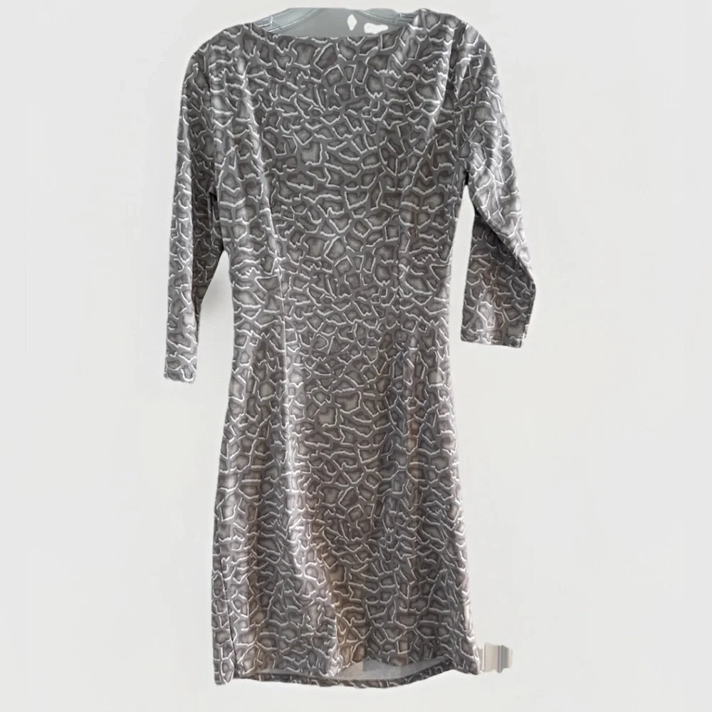J.‎ McLaughlin Sage Sheath Dress Dark Grey Sz S $228 - Picture 7 of 11